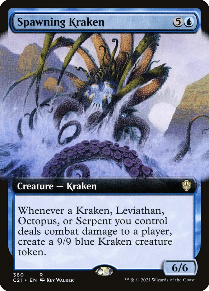 Spawning Kraken — Commander 2021 360/409