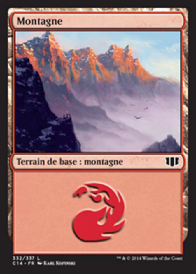 Montagne — Commander 2014 332/337