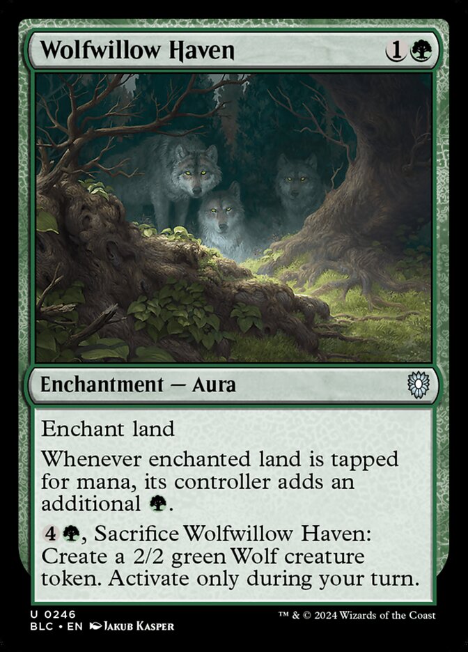 Wolfwillow Haven — Bloomburrow Commander 246/356