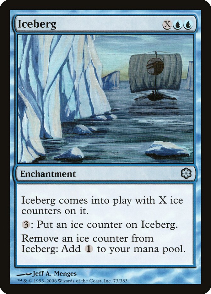 Iceberg — Coldsnap Theme Decks 73/62