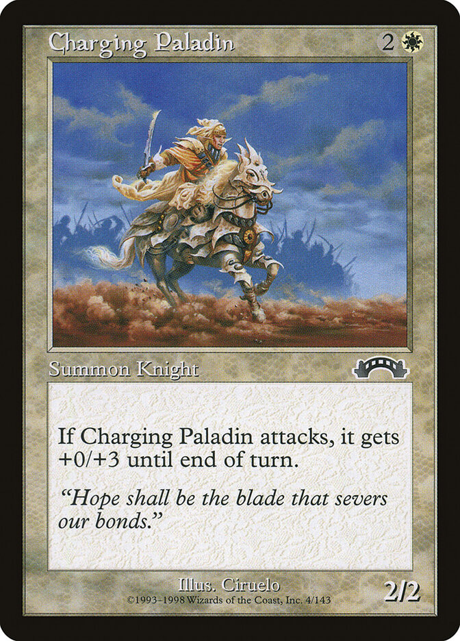 Charging Paladin — Exodus 4/143