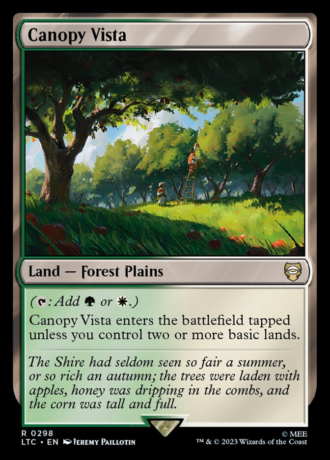 Canopy Vista — Tales of Middle-earth Commander 298/591