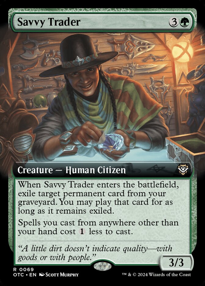 Savvy Trader — Outlaws of Thunder Junction Commander 69/342