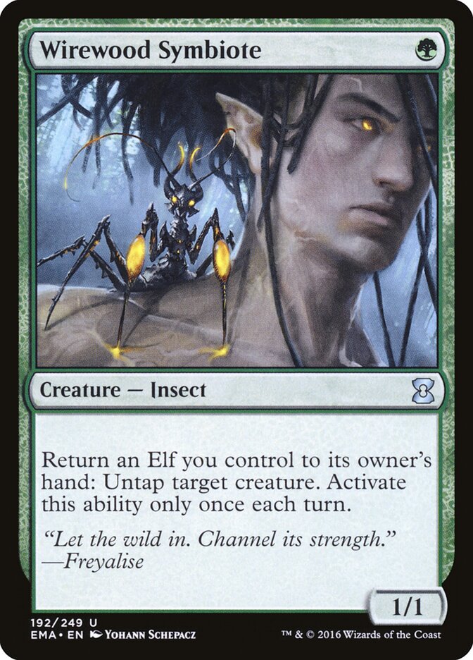 Wirewood Symbiote — Eternal Masters 192/249