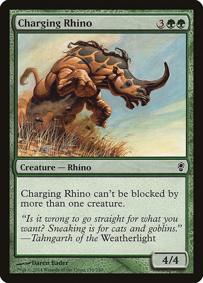 Charging Rhino — Conspiracy 159/210