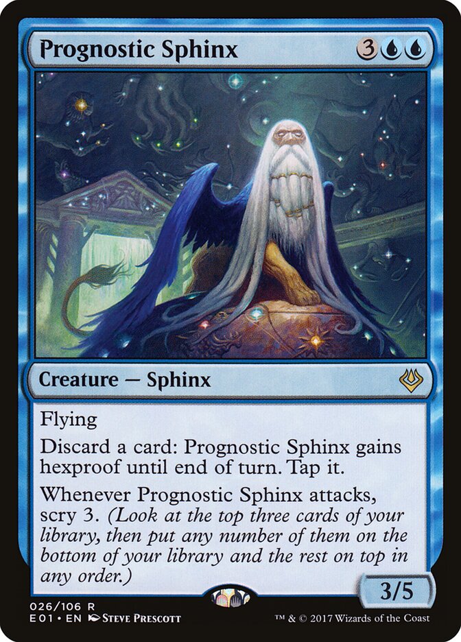 Prognostic Sphinx — Archenemy: Nicol Bolas 26/106