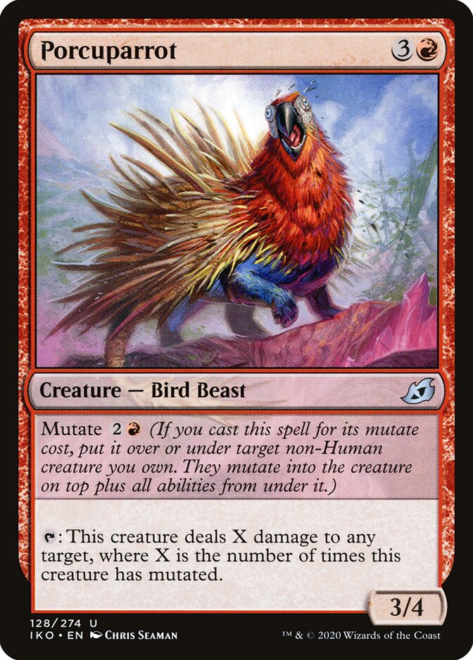 Porcuparrot — Ikoria: Lair of Behemoths 128/388