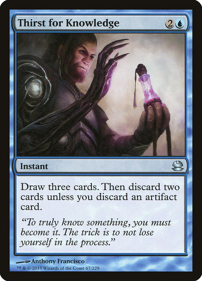 Thirst for Knowledge — Modern Masters 67/229