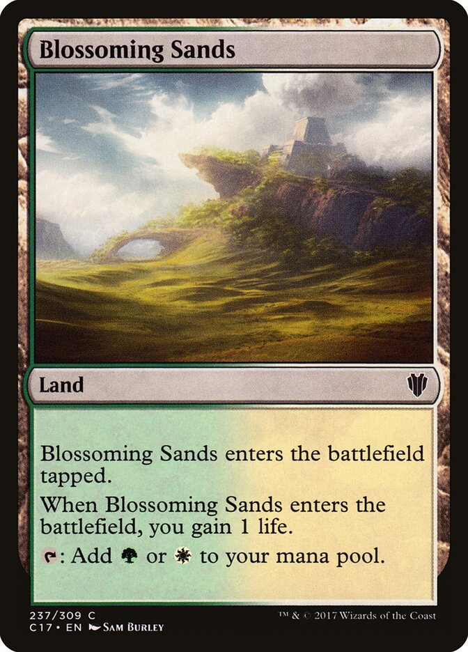 Sables verdoyants — Commander 2017 237/309