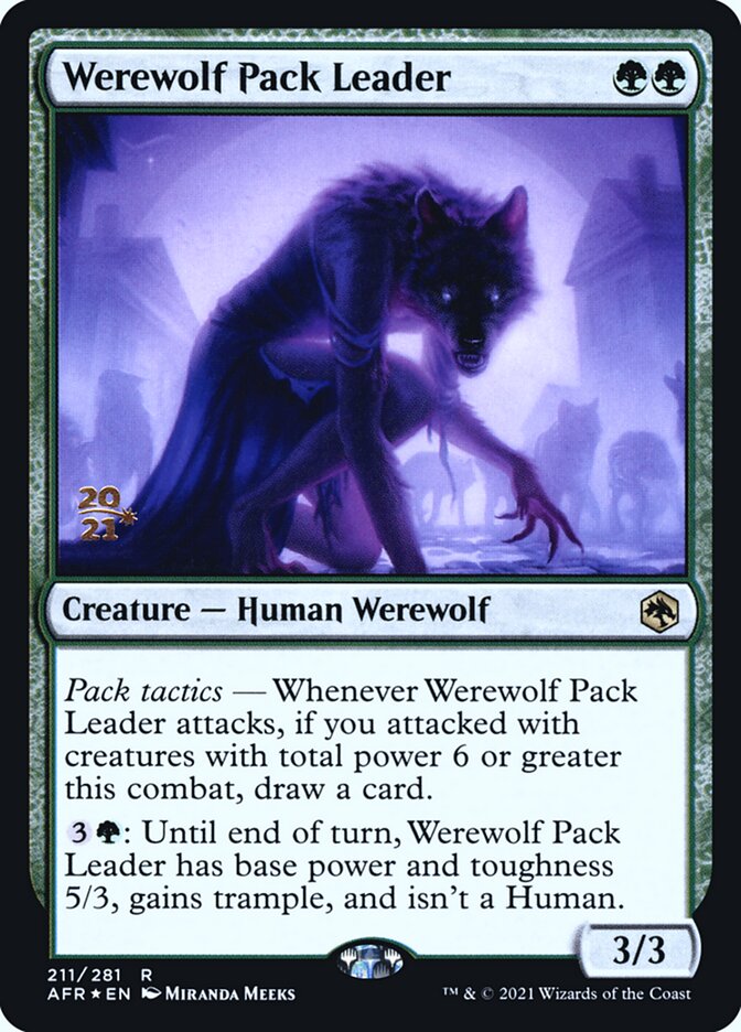 Werewolf Pack Leader — Adventures in the Forgotten Realms Promos 211s/241