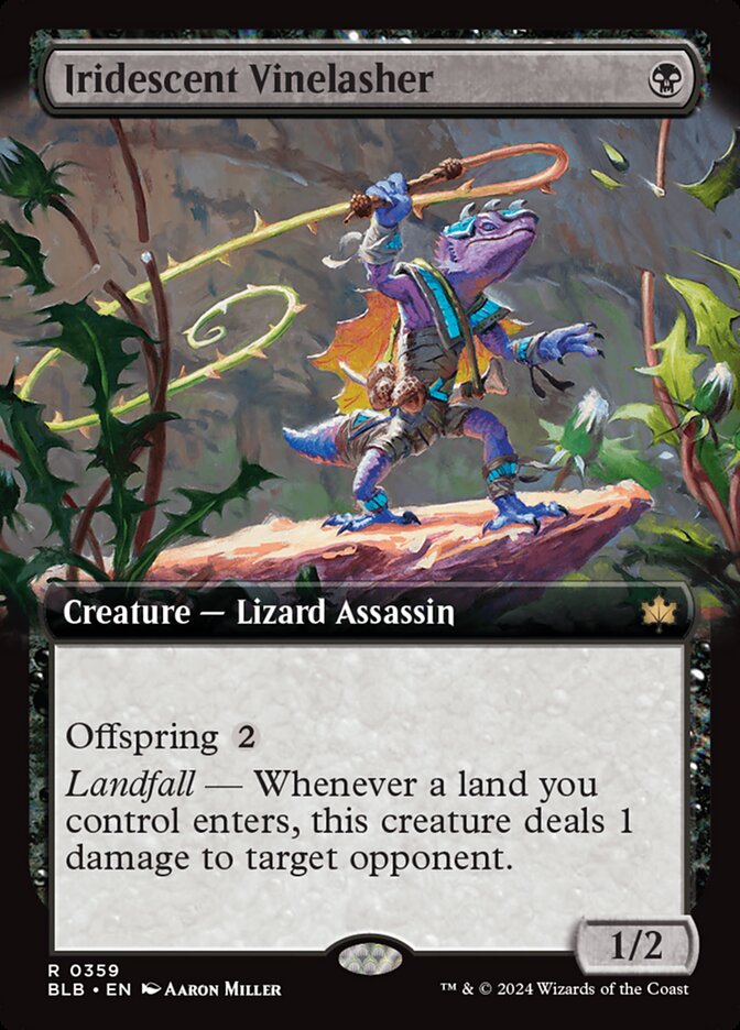 Iridescent Vinelasher — Bloomburrow 359/398