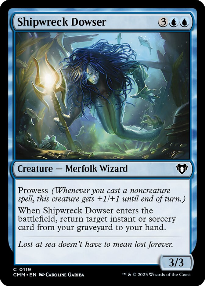 Shipwreck Dowser — Commander Masters 119/1067