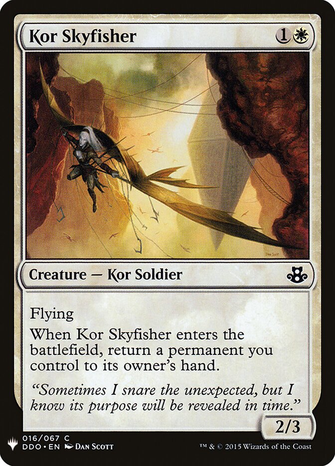 Kor Skyfisher — The List DDO-16/5581