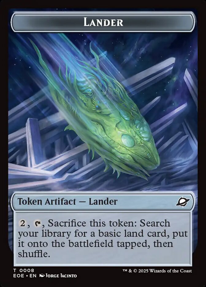 Lander — Edge of Eternities Tokens 8/12