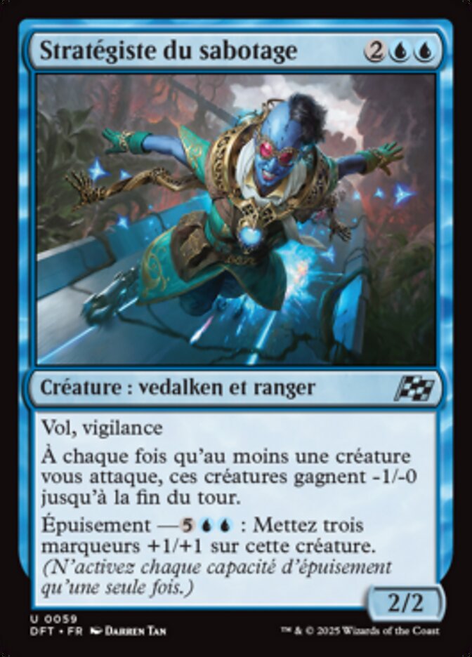 Stratégiste du sabotage — Aetherdrift 59/553