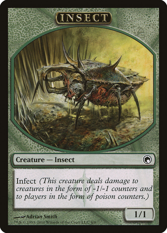 Insect — Scars of Mirrodin Tokens 4/10