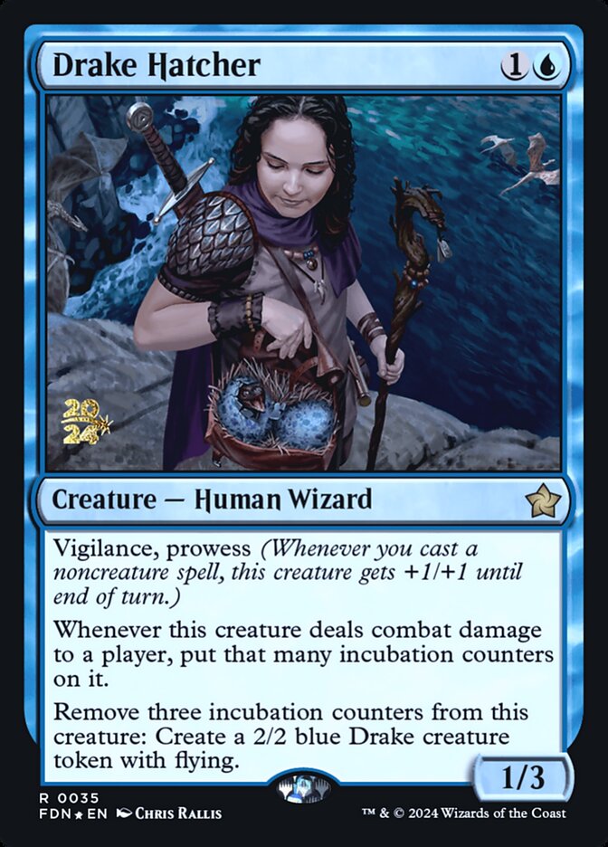 Drake Hatcher — Foundations Promos 35s/106