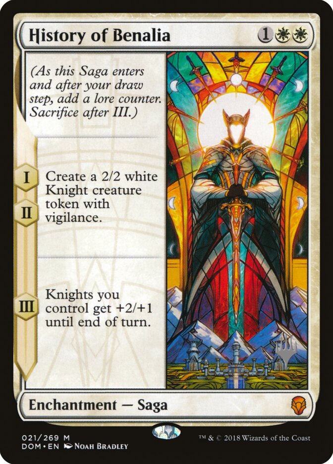 History of Benalia — Dominaria Promos 21p/118