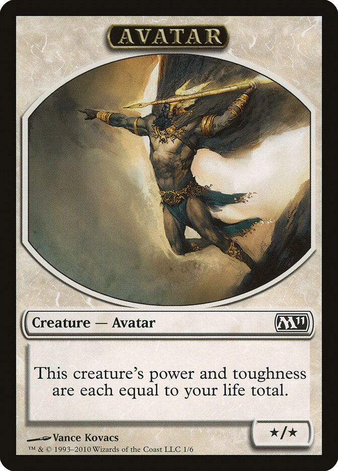 Avatar — Magic 2011 Tokens 1/6