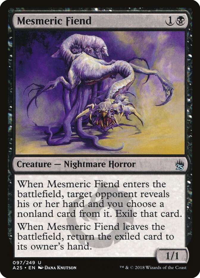 Mesmeric Fiend — Masters 25 97/249
