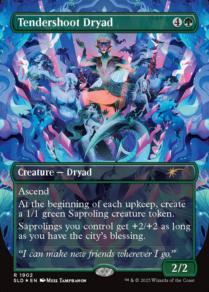 Tendershoot Dryad — Secret Lair Drop 1902/2754