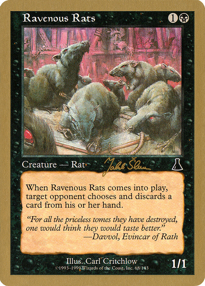 Ravenous Rats — World Championship Decks 1999 js68/111