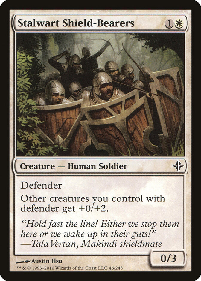 Stalwart Shield-Bearers — Rise of the Eldrazi 46/248