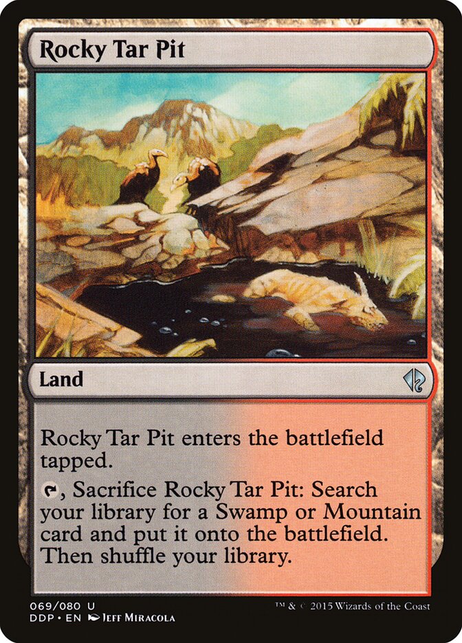 Rocky Tar Pit — Duel Decks: Zendikar vs. Eldrazi 69/80