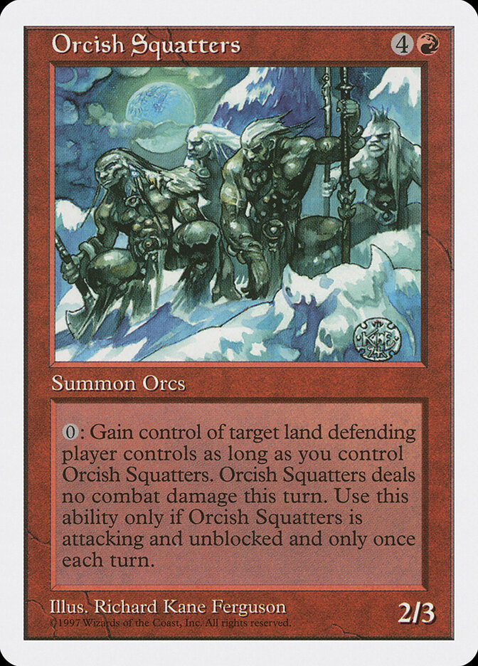 Orcish Squatters — Fifth Edition 258/455