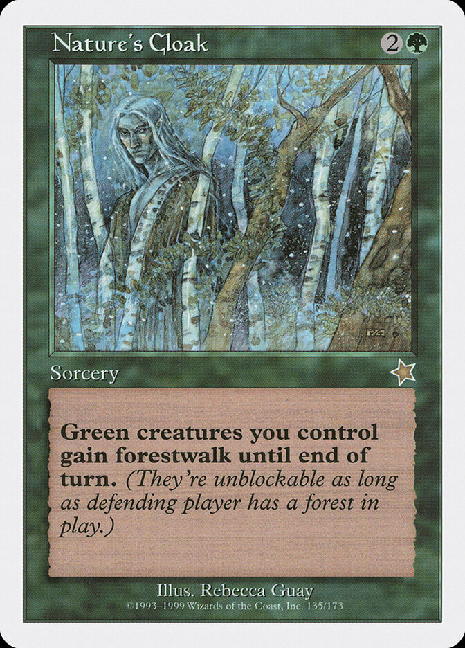 Nature's Cloak — Starter 1999 135/173