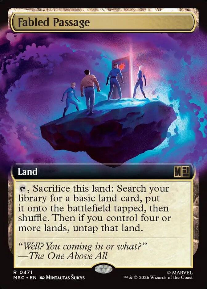 Fabled Passage — Marvel Super Heroes Commander 471/866