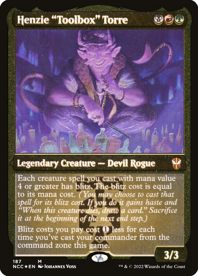 Henzie "Toolbox" Torre — New Capenna Commander 187/447