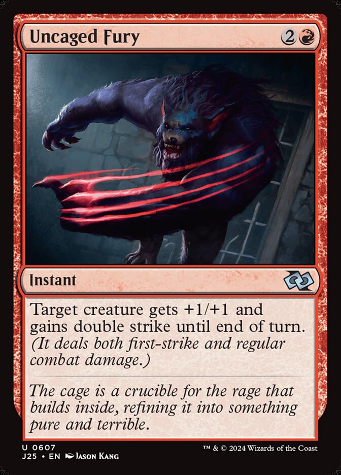 Uncaged Fury — Foundations Jumpstart 607/779
