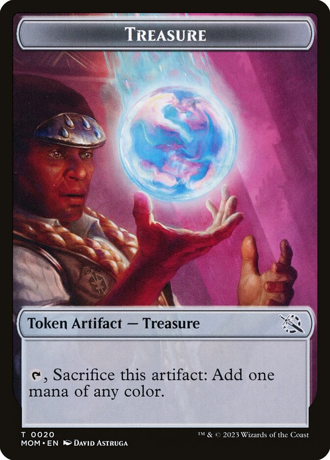 Treasure — March of the Machine Tokens 20/23