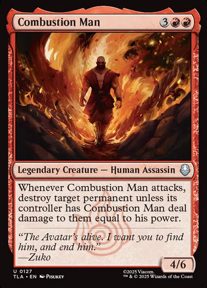 Combustion Man — Avatar: The Last Airbender 127/394
