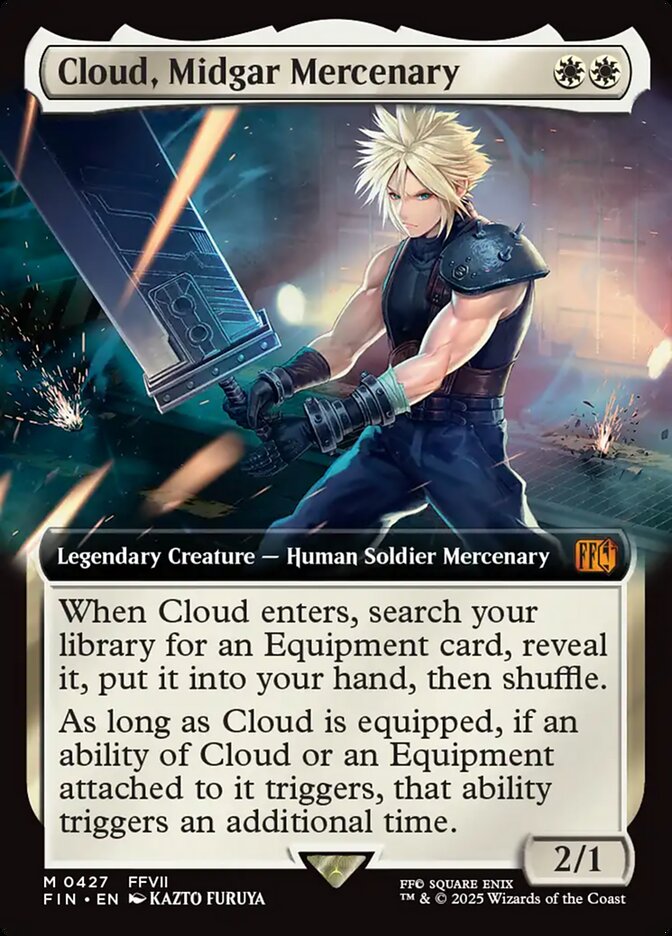 Cloud, Midgar Mercenary — Final Fantasy 427/595
