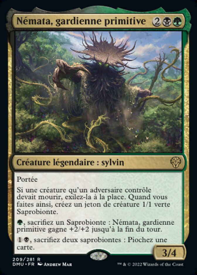 Némata, gardienne primitive — Dominaria United 209/453