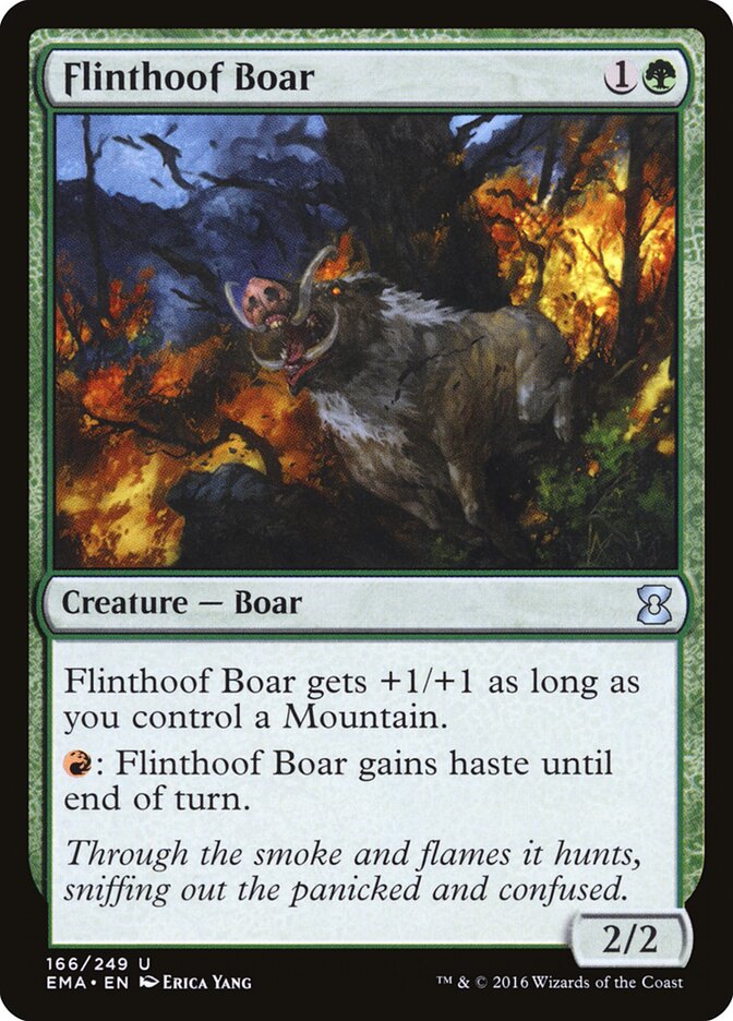 Flinthoof Boar — Eternal Masters 166/249