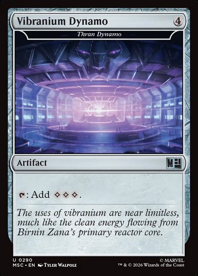Thran Dynamo — Marvel Super Heroes Commander 290/866