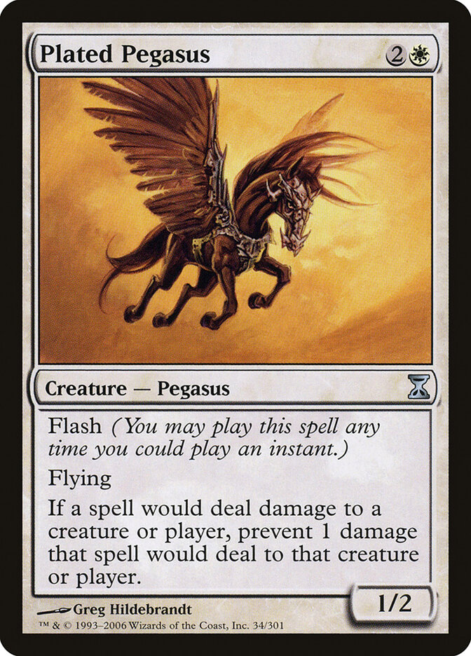 Plated Pegasus — Time Spiral 34/301