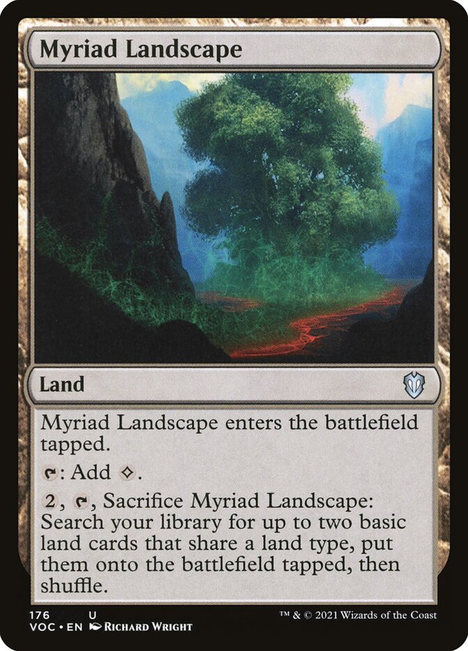 Myriad Landscape — Crimson Vow Commander 176/188