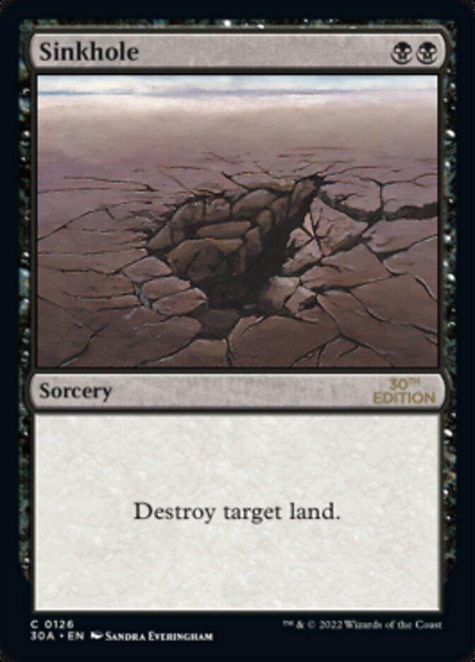 Sinkhole — 30th Anniversary Edition 126/594
