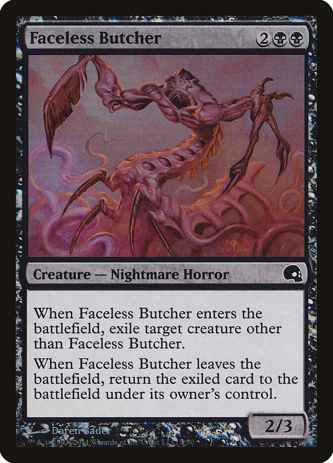Faceless Butcher — Premium Deck Series: Graveborn 3/30