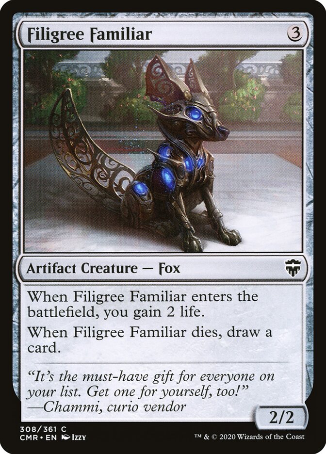 Filigree Familiar — Commander Legends 308/718