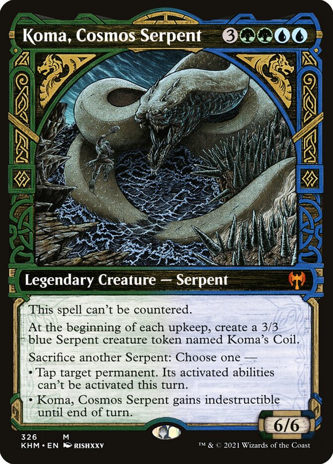 Koma, Cosmos Serpent — Kaldheim 326/425