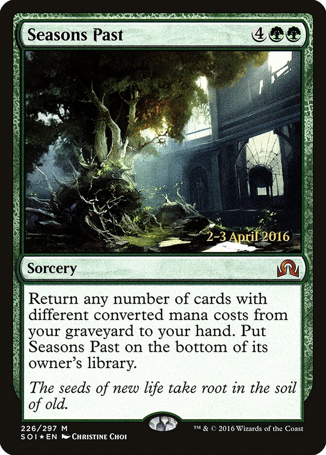Seasons Past — Shadows over Innistrad Promos 226s/89