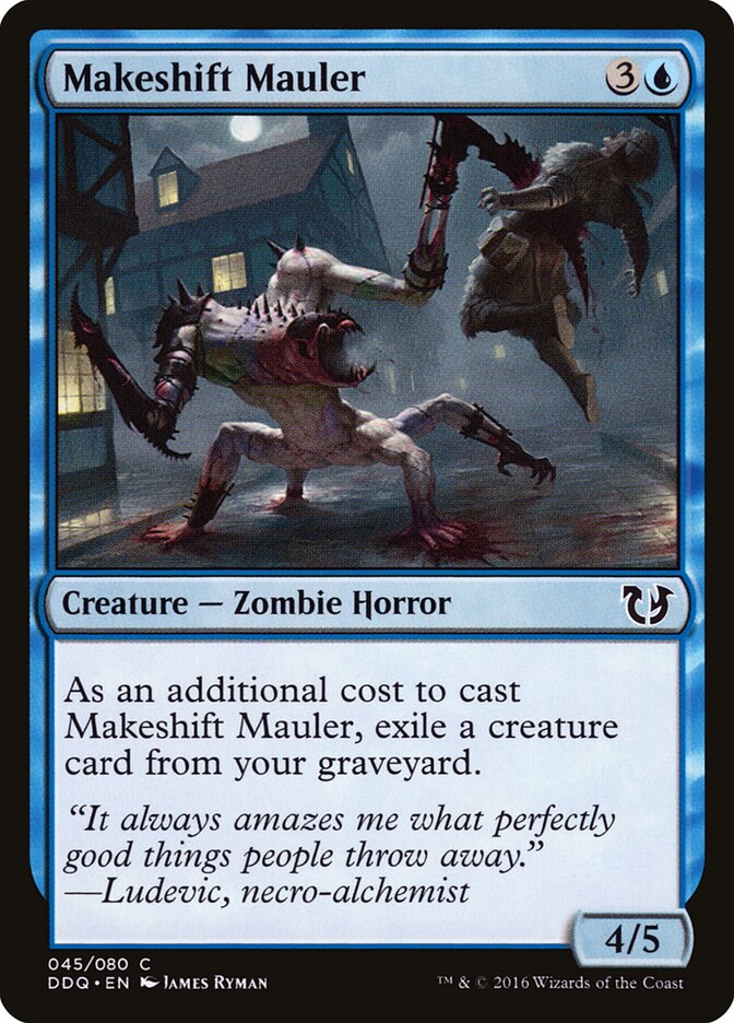Makeshift Mauler — Duel Decks: Blessed vs. Cursed 45/80