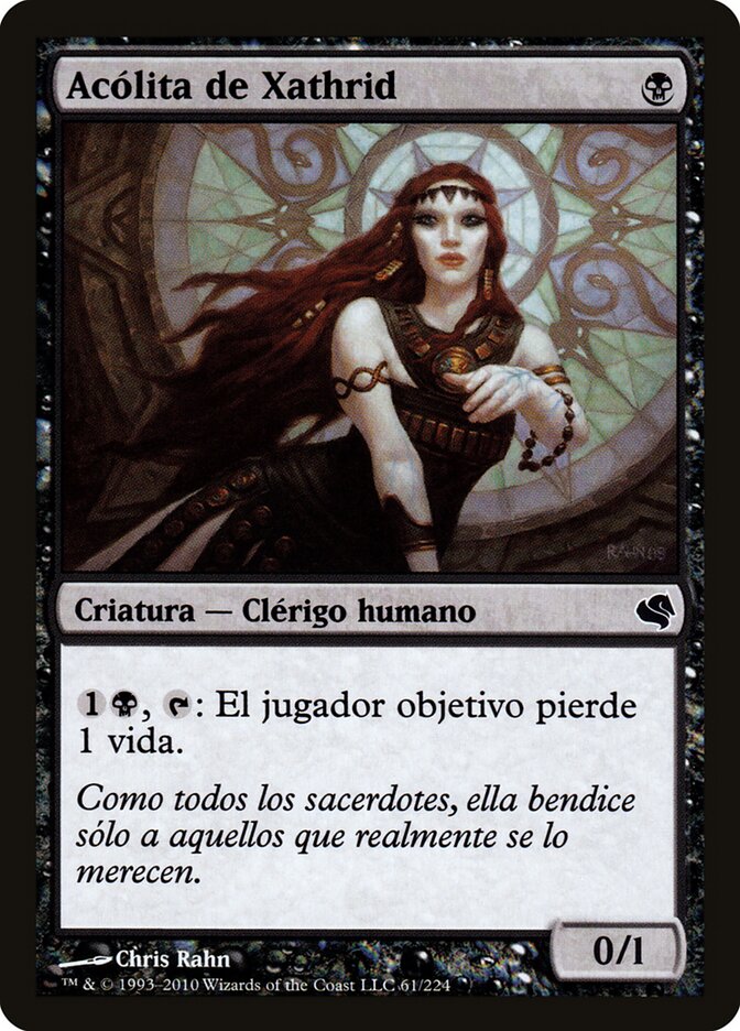Acolyte of Xathrid — Salvat 2011 61/224