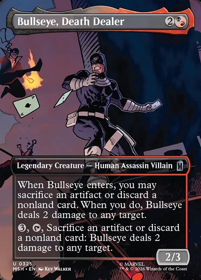 Bullseye, Death Dealer — Marvel Super Heroes 325/453