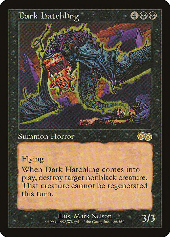 Dark Hatchling — Urza's Saga 126/357